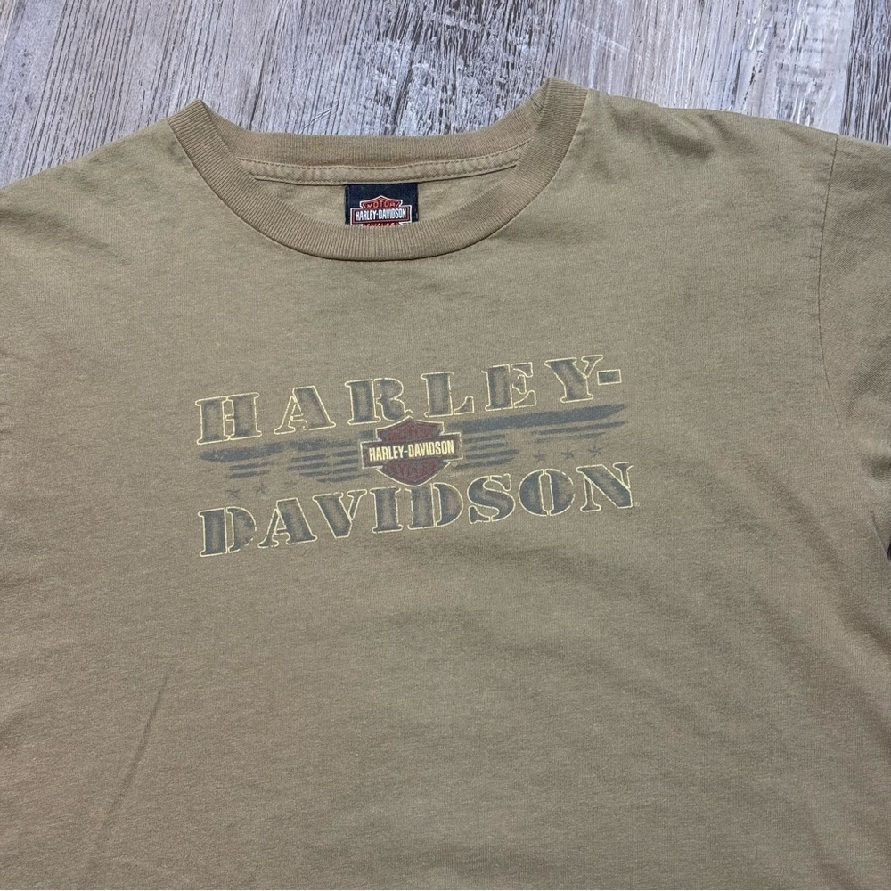 Harley-Davidson Kentucky Olive Graphic T-Shirt y2k Men’s M - Picture 2 of 6